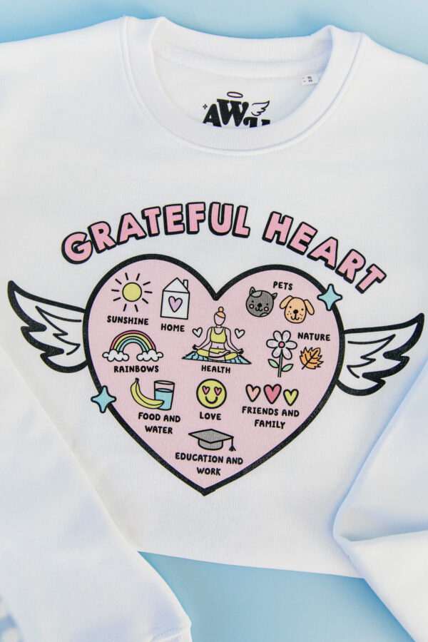 All within you grateful heart sweatshirt, grateful heart jumper